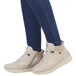 Remonte-női-bélelt-cipzáros-fűzős-beige-bokacipő-D5981