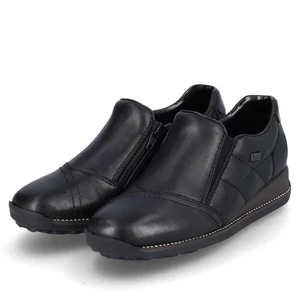 Rieker-antistress-bőr-cipzáros-fekete-félcipő-44277
