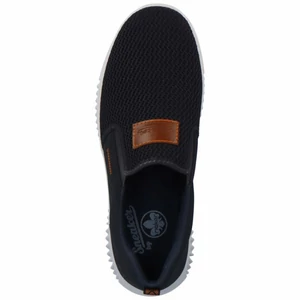 Rieker-férfi-sötétkék-könnyű-textil-félcipő-B7561