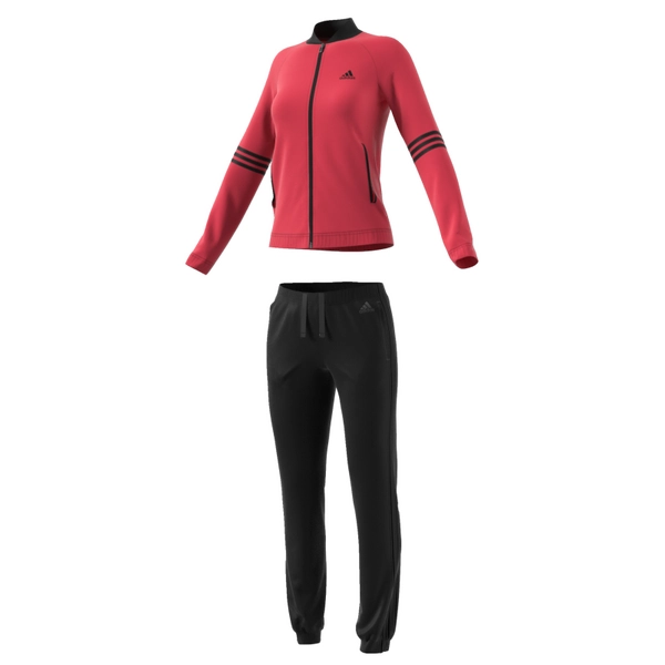 Adidas-női-piros-fekete-melegítő-BK4693