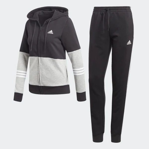 Adidas-női-fekete-szürke-pamut-kapucnis-melegítő-DX0767