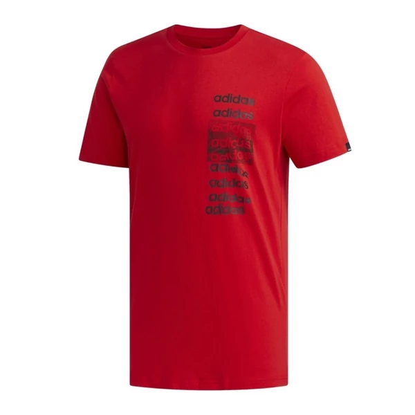 Adidas-férfi-piros-mintás-póló-FM6235