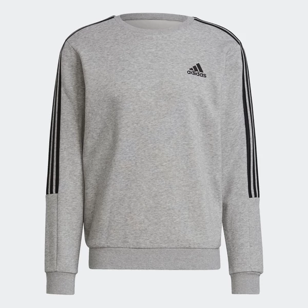 Adidas férfi szürke színű pamut pulóver-GK9580