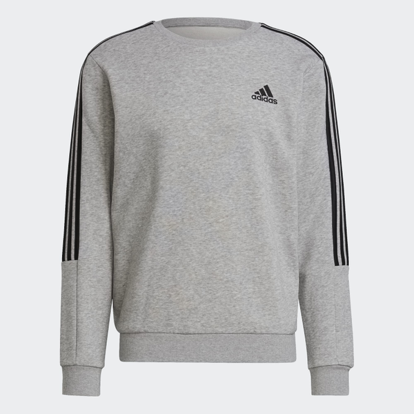 Adidas férfi szürke színű pamut pulóver-GK9580