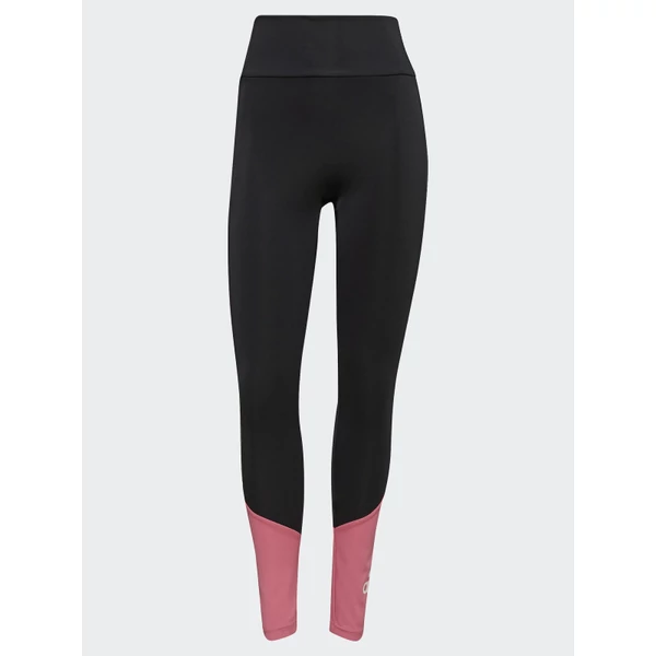 Adidas női fekete-rózsaszínű sportos leggings-GT0172
