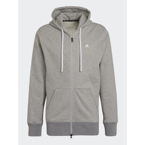 Adidas férfi szürke színű pamut pulóver-H45371