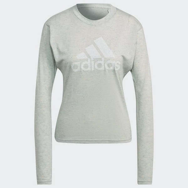 Adidas-női-hosszú-ujjú-környakú-zöld-póló-HK0435