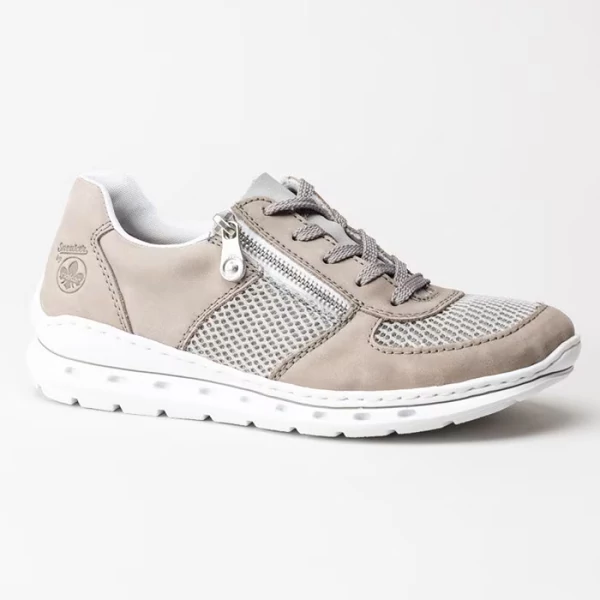 Rieker-női-fűzős-bőr-bézs-sneaker-cipő-l2230