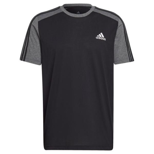 Adidas-férfi-pamut-fekete-szürke-3csíkos-környakú-póló-HK2902